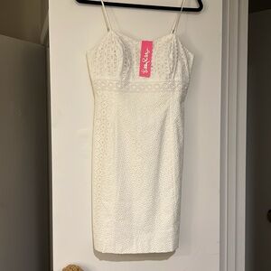 NWT Lilly Pulitzer white eyelet dress